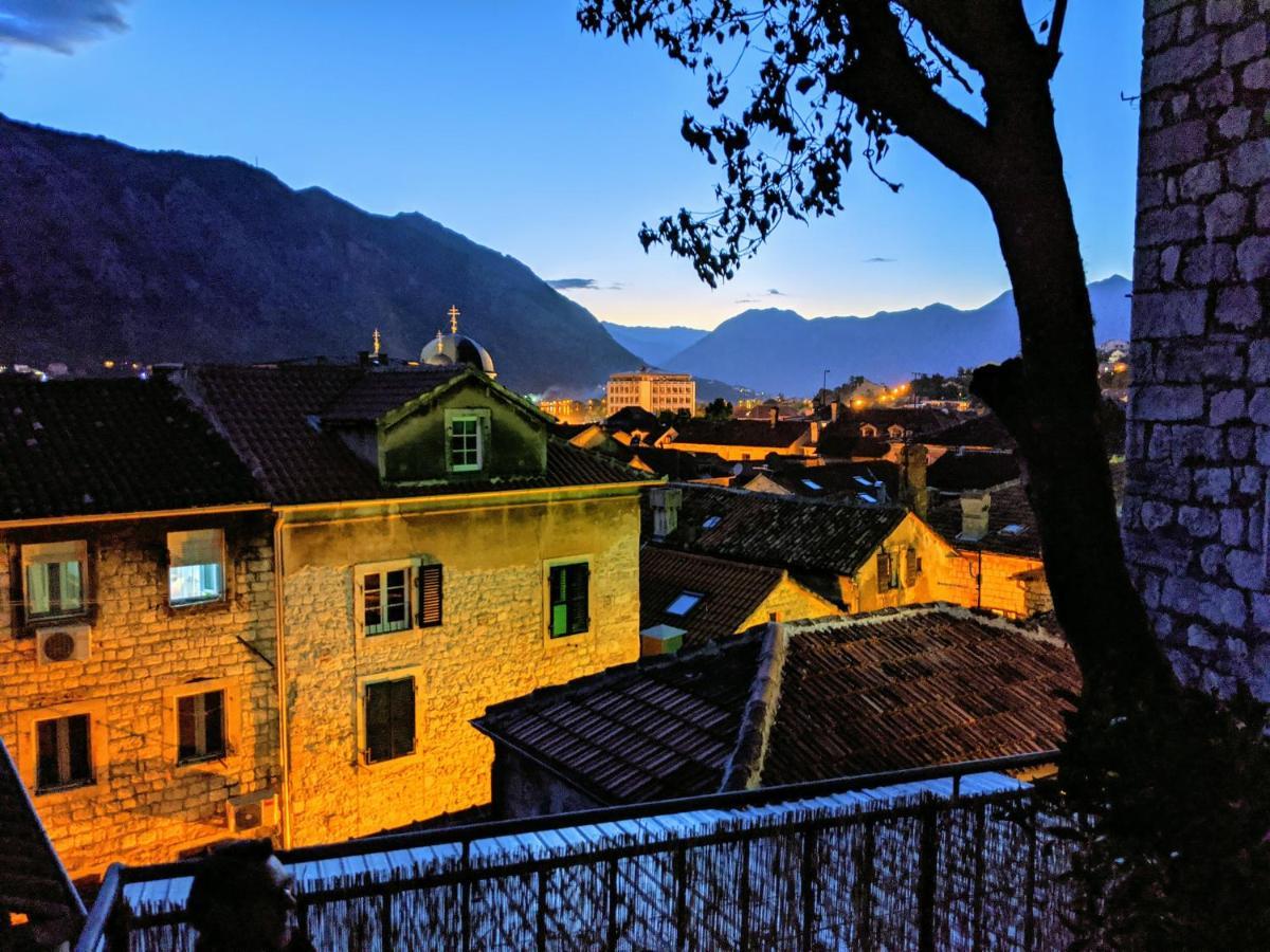 Best View! Rooftop With Garden - Old Town Nr404 Kotor Exteriér fotografie